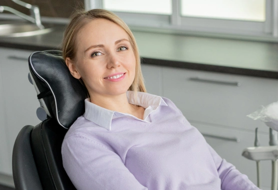 Patient at Druid Hills Dental for dental care