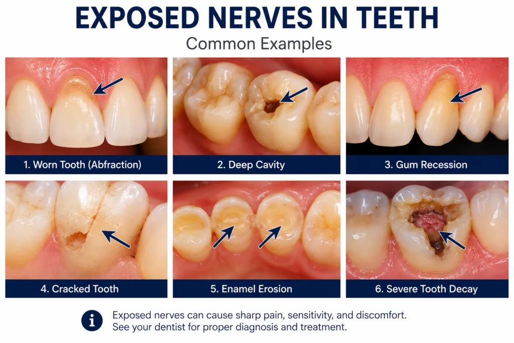 Exposed Nerves in Teeth