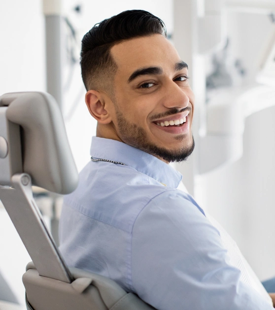 Patient at Druid Hills Dental office for Preventive Dental Care